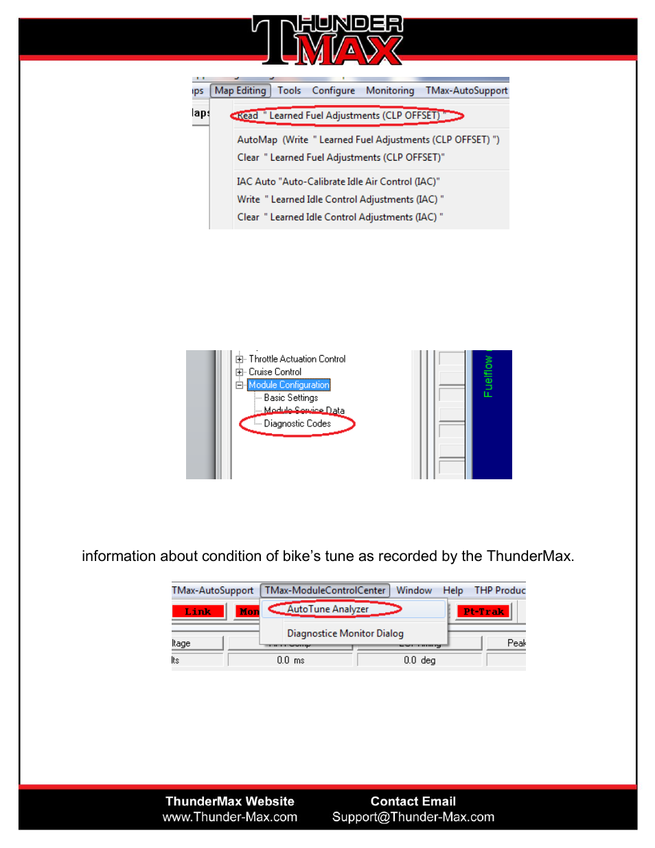 ThunderMax Servicing ThunderMax Equipped Bikes User Manual | Page 3 / 6