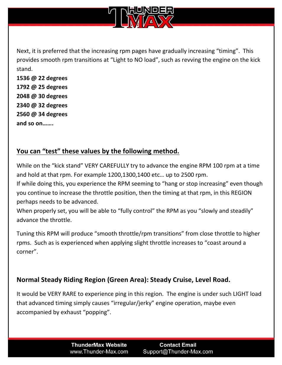 ThunderMax Timing vs. TPS (More Complex - Best Method) User Manual | Page 3 / 9