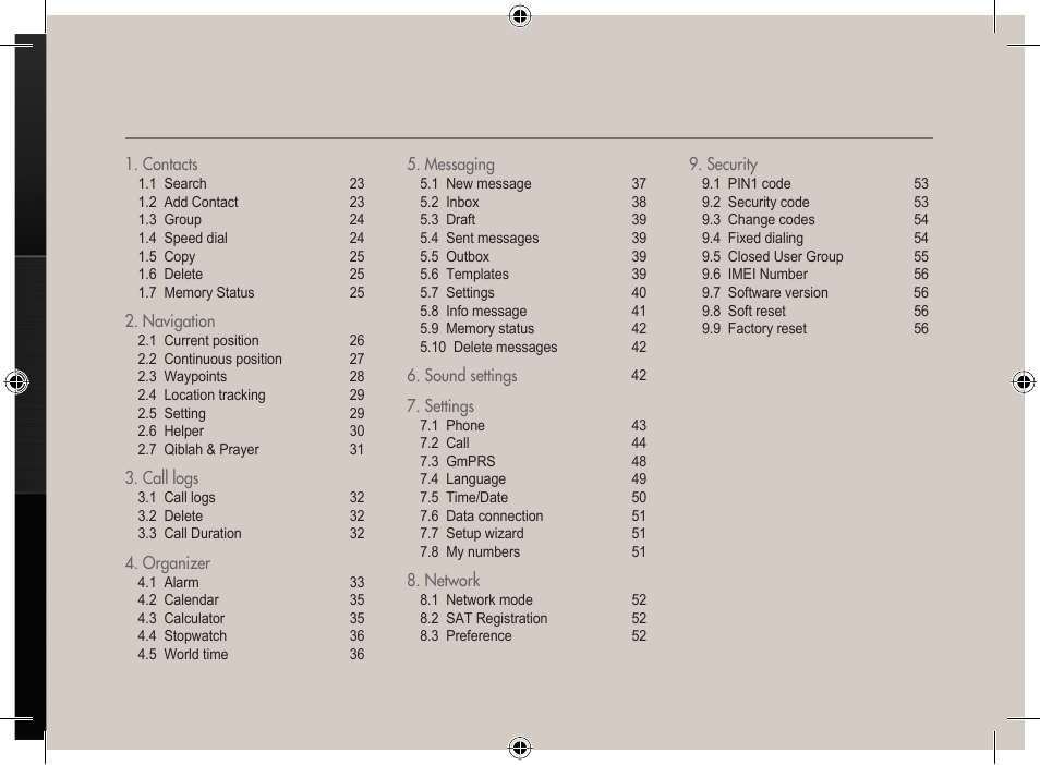 Thuraya XT User Manual | Page 28 / 73