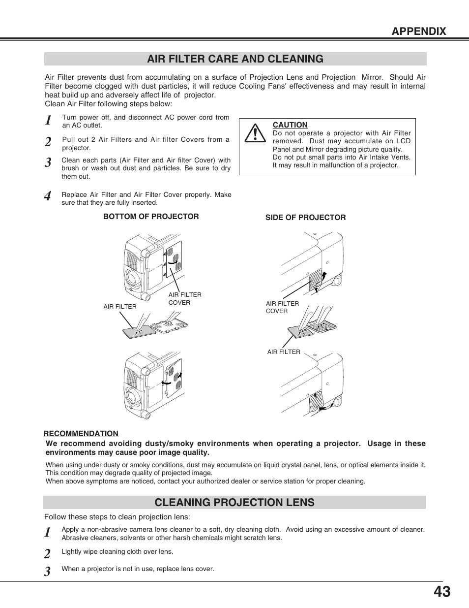 Christie Digital Systems 38-VIV302-01 User Manual | Page 43 / 52