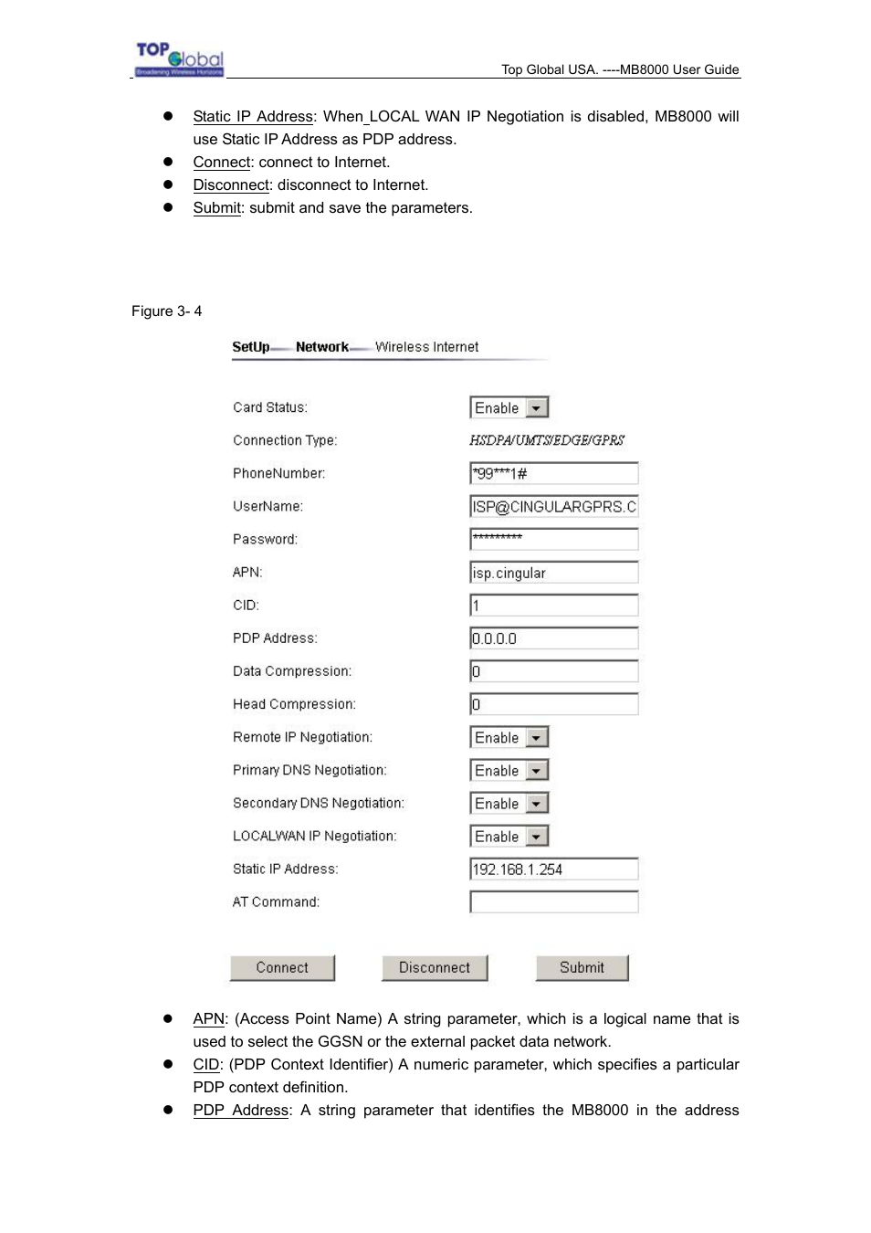Top Global MB8000 User Manual | Page 17 / 59