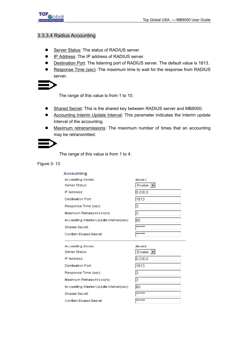 Top Global MB8000 User Manual | Page 27 / 59