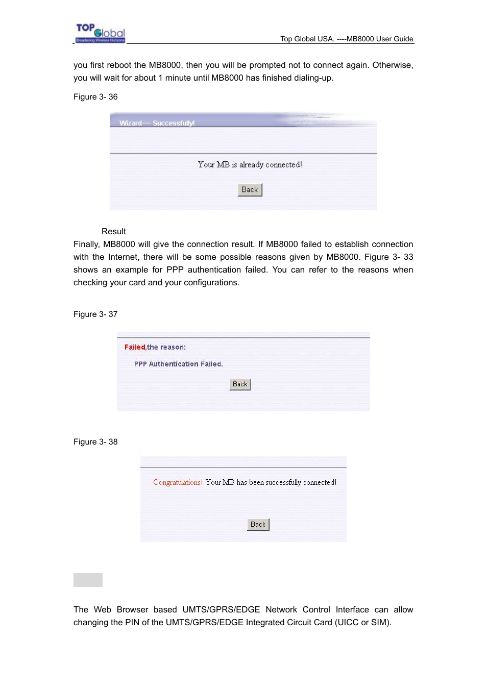 7 pin & puk | Top Global MB8000 User Manual | Page 44 / 59