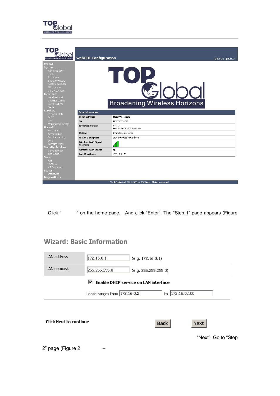 Top Global MB6800 User Manual | Page 10 / 80