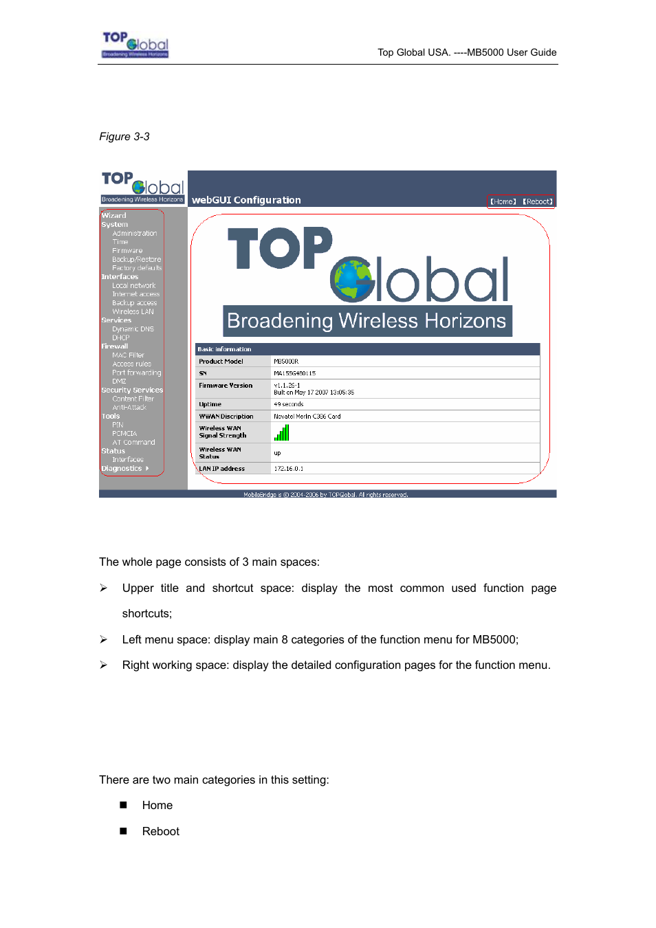 1 shortcut, Tructure, Shortcut | 2 page structure | Top Global MB5000K User Manual | Page 17 / 78