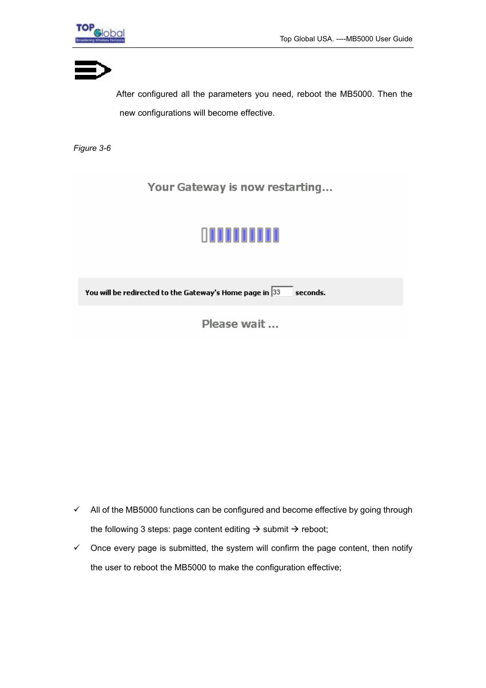 Peration, 3 page operation | Top Global MB5000K User Manual | Page 19 / 78