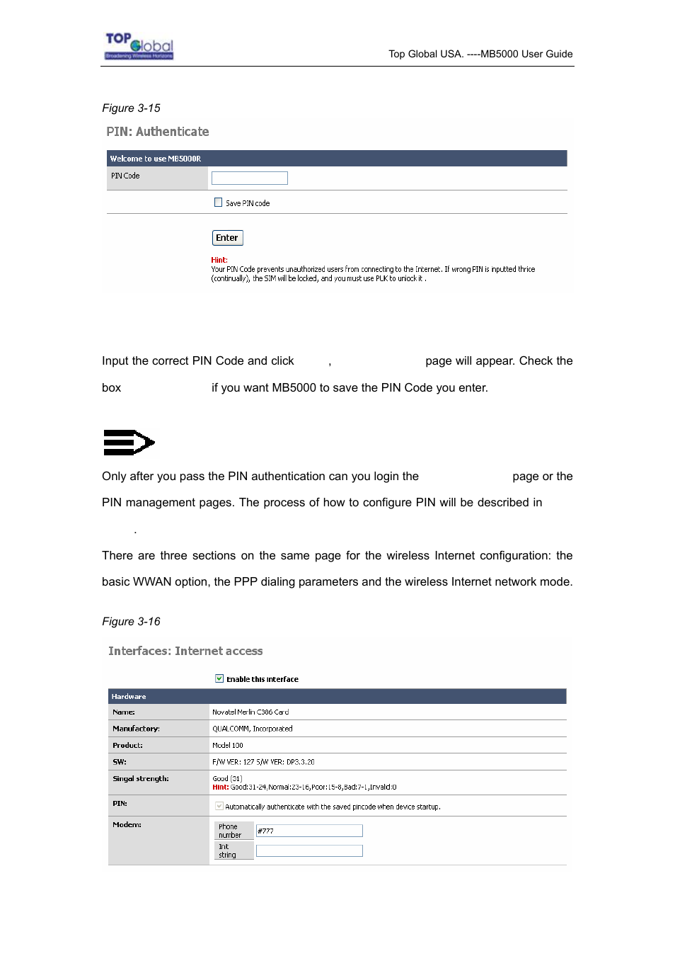 Top Global MB5000K User Manual | Page 28 / 78