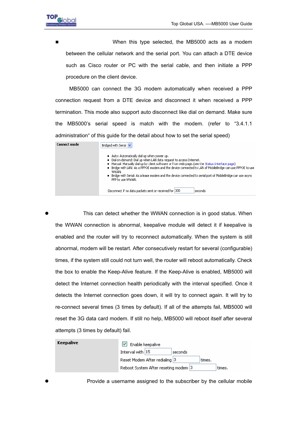 Top Global MB5000K User Manual | Page 31 / 78