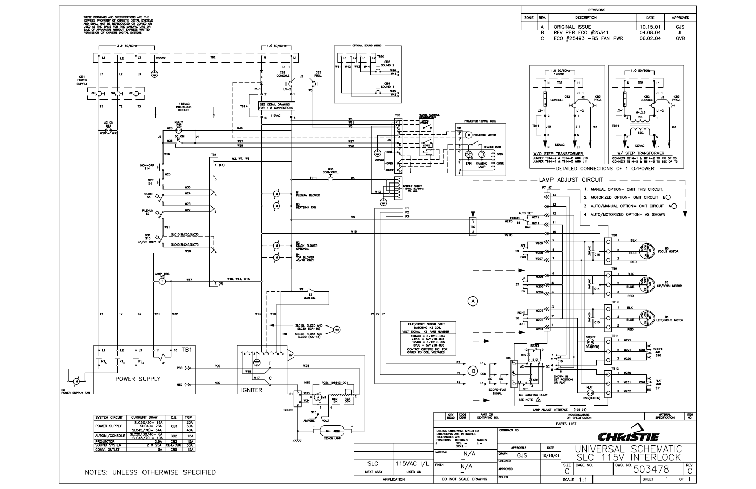 Christie Digital Systems XENON CONSOLE User Manual | Page 60 / 63