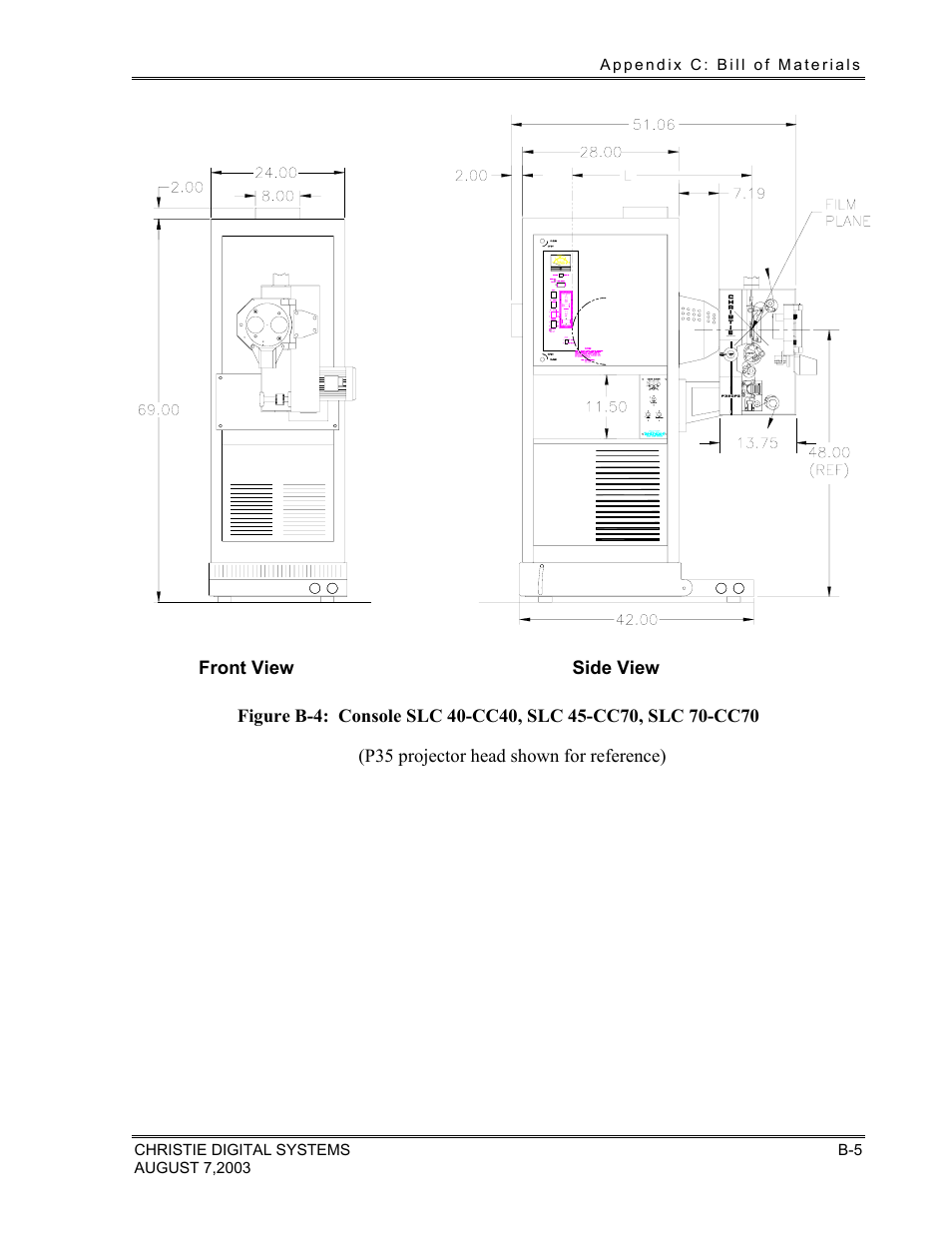 Christie Digital Systems XENON CONSOLE User Manual | Page 63 / 63