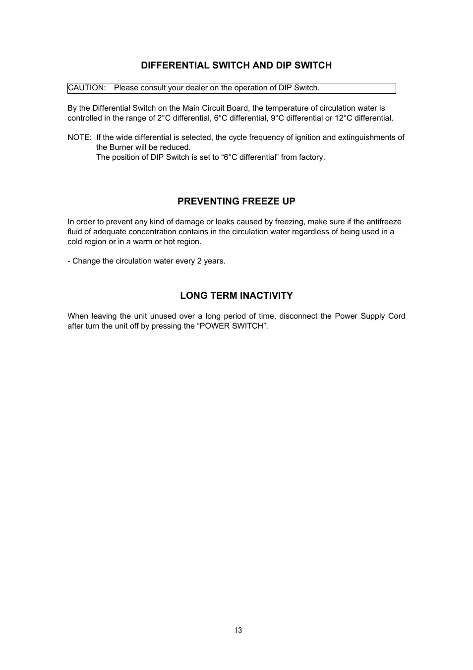 Toyotomi FB-38N(FS) User Manual | Page 13 / 41