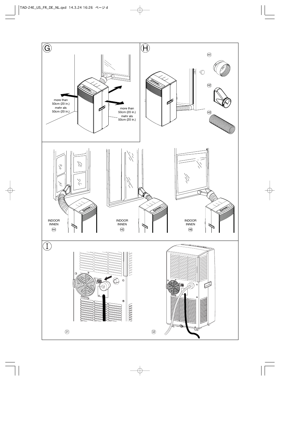 Toyotomi TAD-24E User Manual | Page 3 / 8
