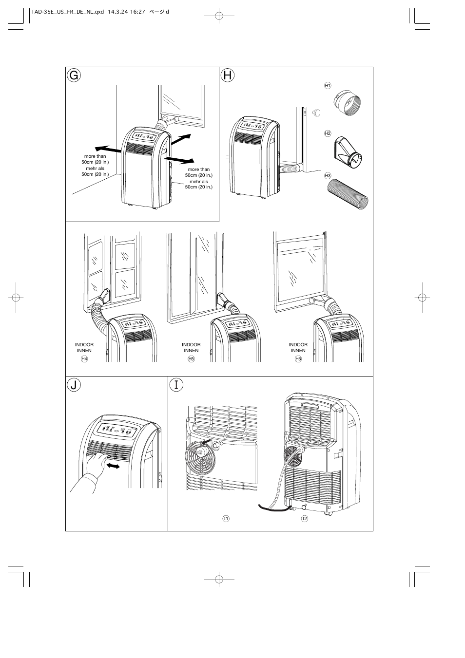 Toyotomi TAD-35E User Manual | Page 3 / 8
