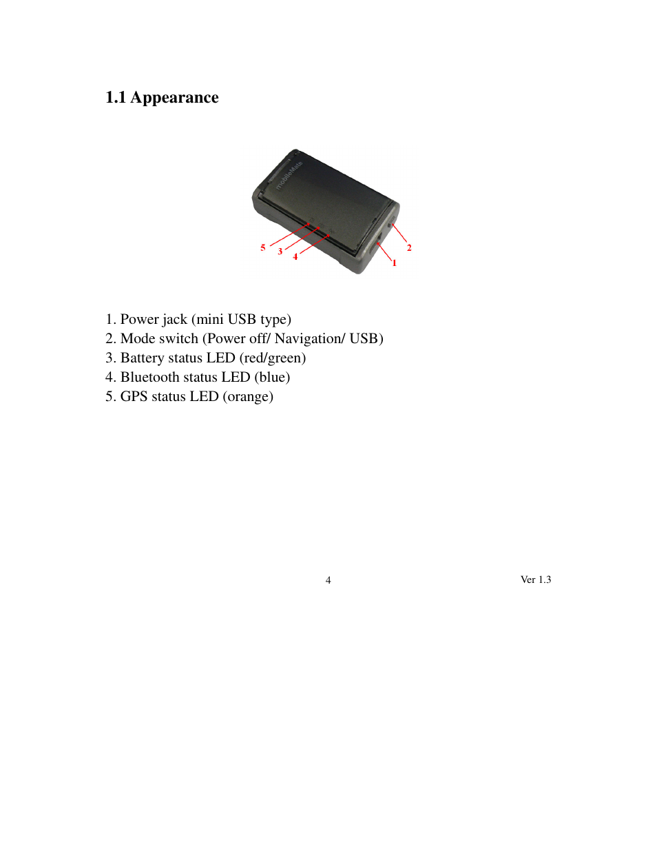 Transystem mobileMate 886 User Manual | Page 5 / 26