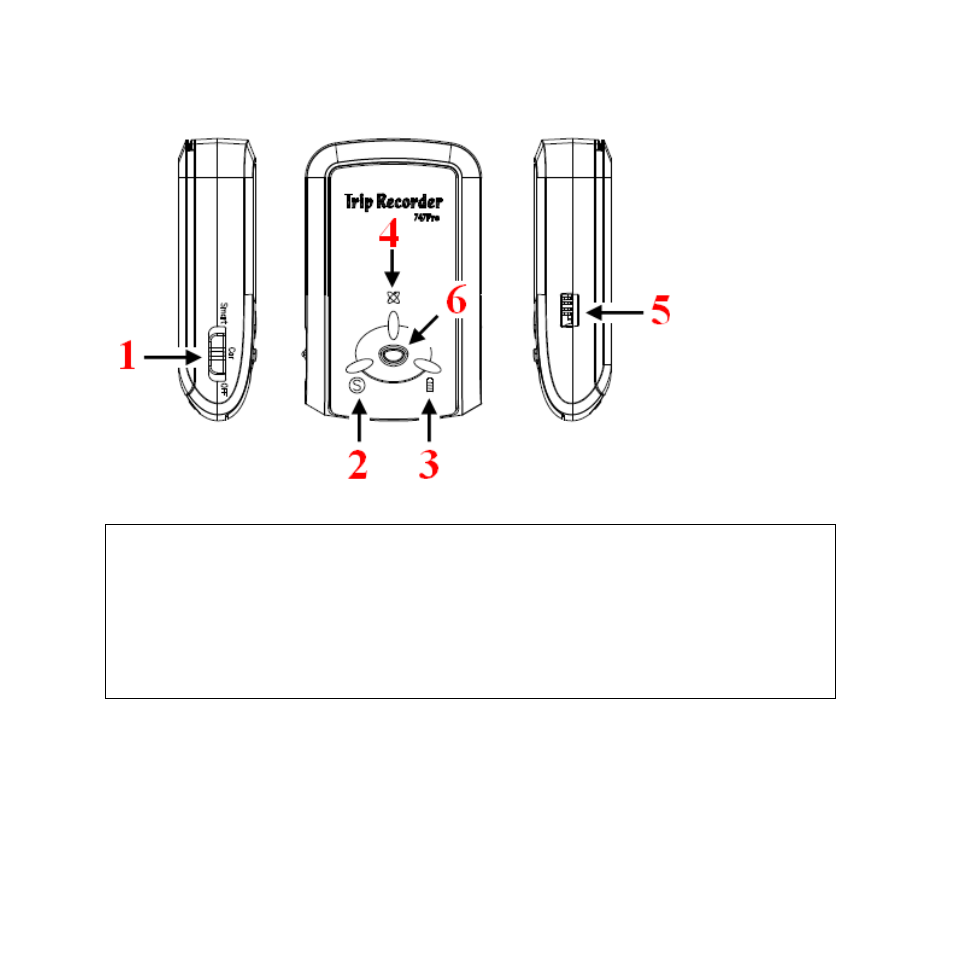 5 appearance | Transystem 747ProS User Manual | Page 6 / 22