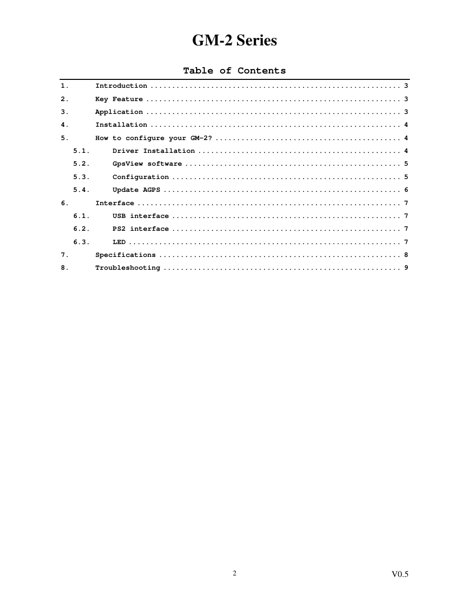 Transystem GM-2 User Manual | Page 2 / 9