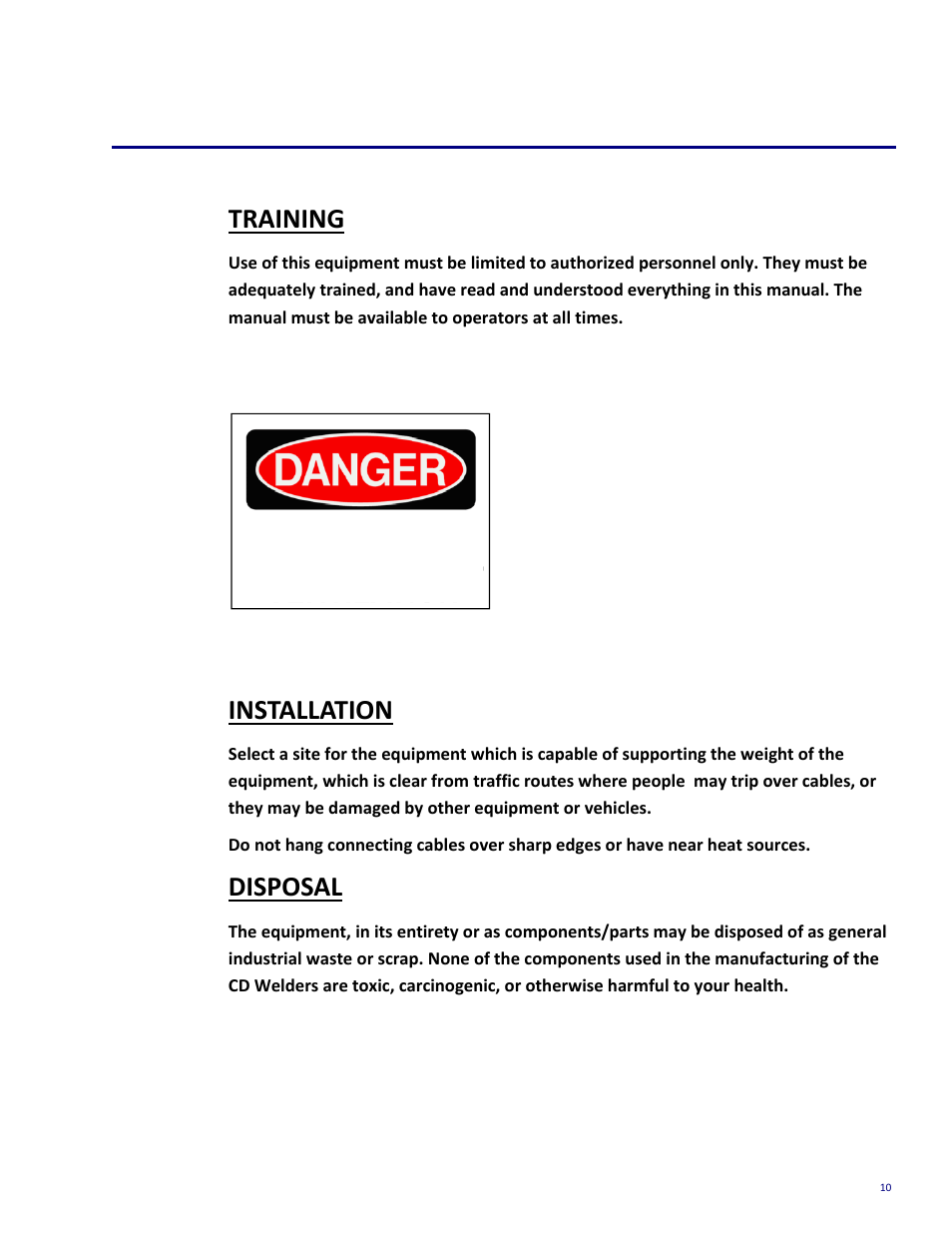 Safety | Tru-Weld TWE250 CD Welder User Manual | Page 10 / 24