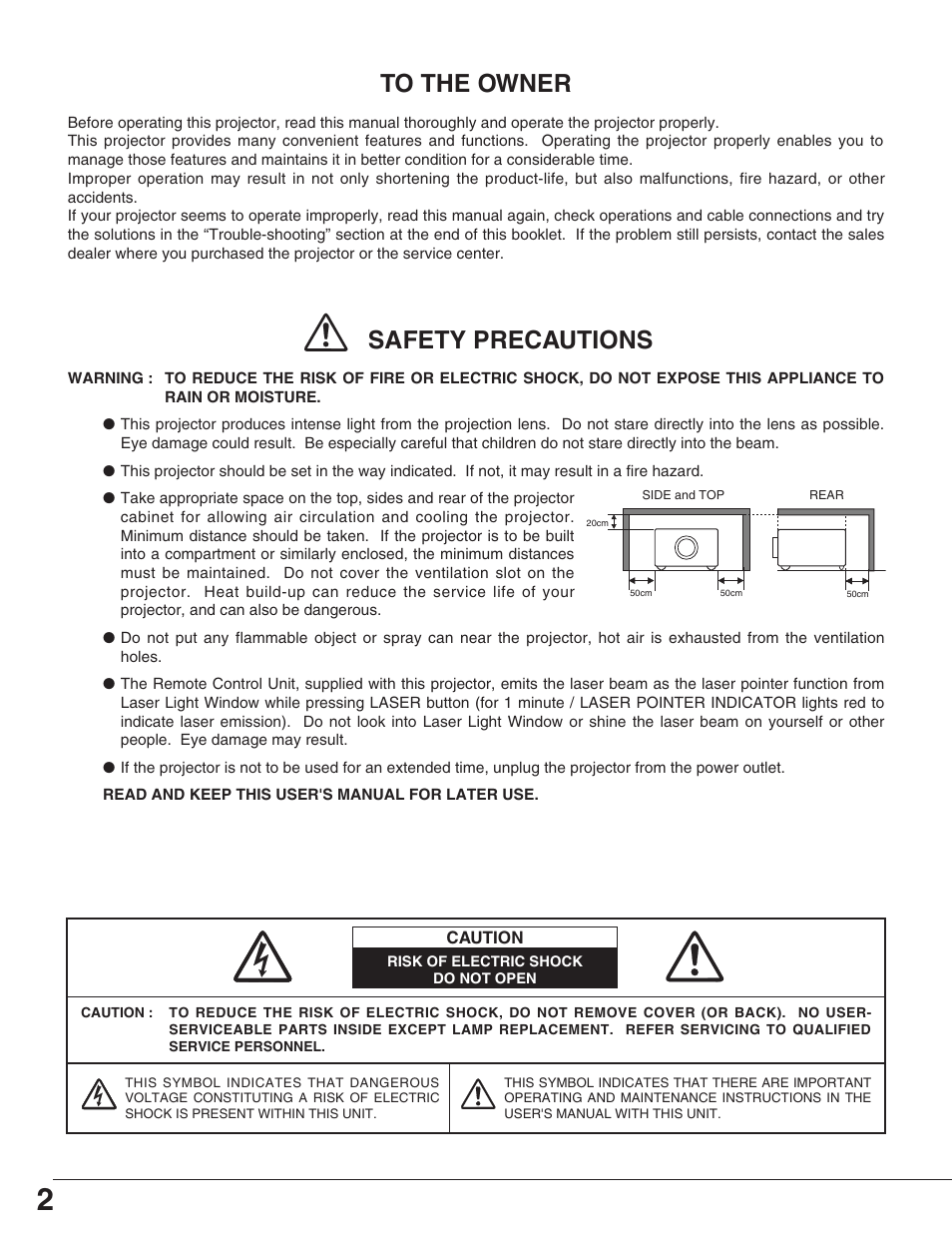 Christie Digital Systems 38-VIV003-01 User Manual | Page 2 / 44