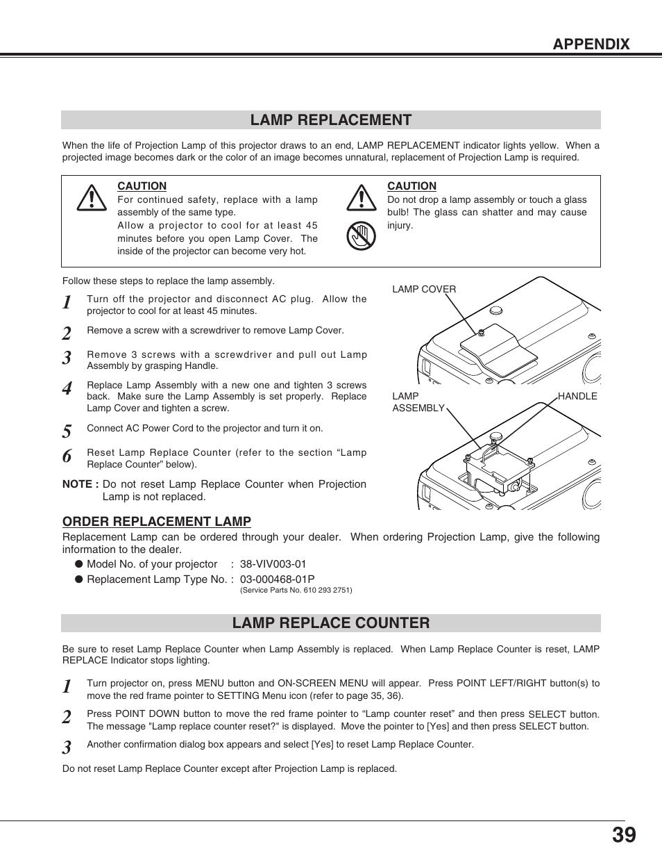 Christie Digital Systems 38-VIV003-01 User Manual | Page 39 / 44