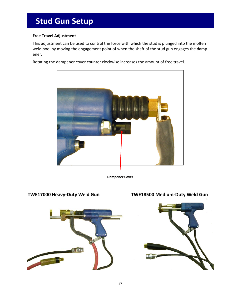 Stud gun setup | Tru-Weld SC2400 Arc Welder User Manual | Page 17 / 30