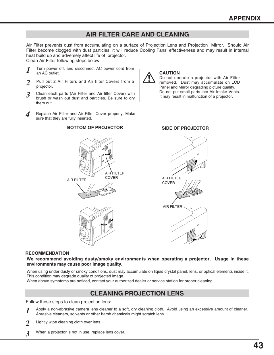 Christie Digital Systems Matrix 2500 38-MX2001-01 User Manual | Page 43 / 52