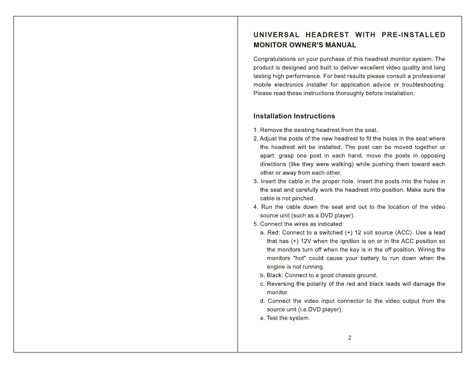 Tview T77DVTS User Manual | Page 3 / 8