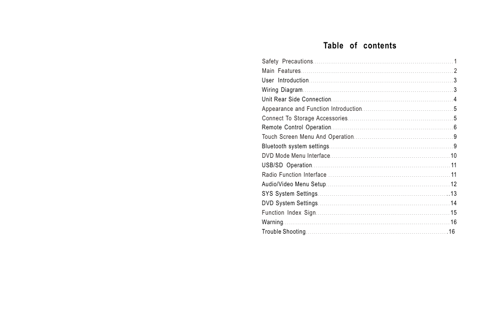 Tview D75TSB User Manual | Page 2 / 10