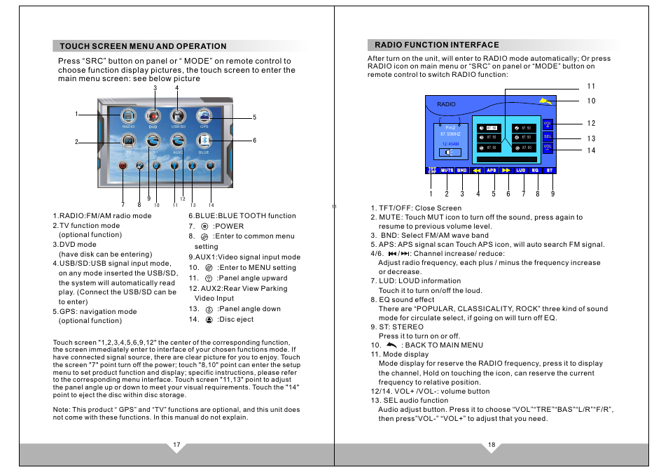 页面 11 | Tview D51TSB User Manual | Page 11 / 18