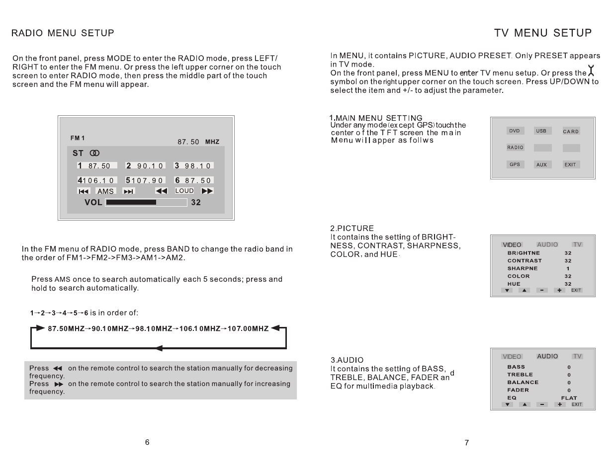 Tview DVD70TS User Manual | Page 8 / 8