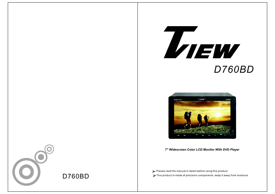 Tview D760BD User Manual | 11 pages