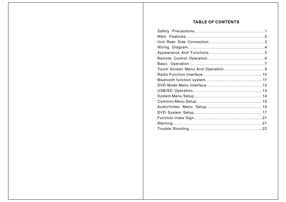 页面 2 | Tview D72TSB User Manual | Page 2 / 13