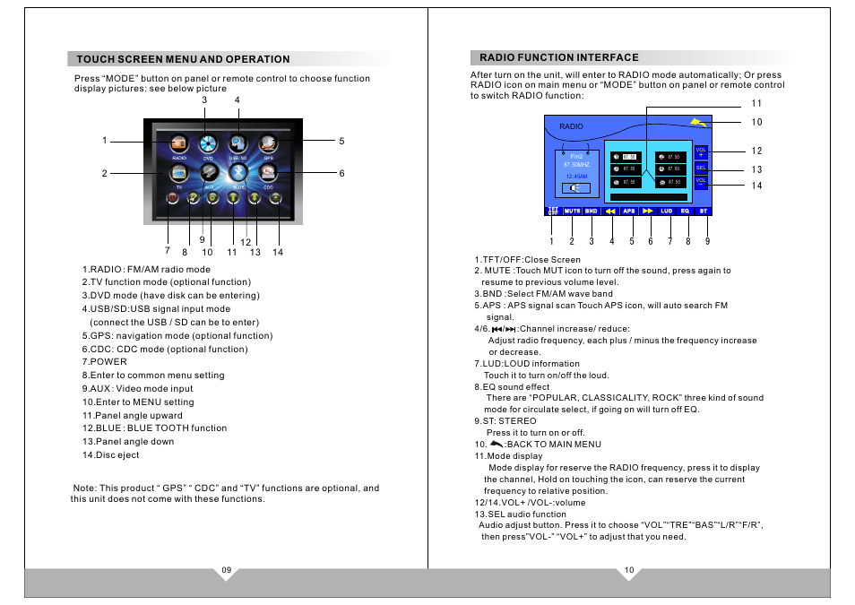 页面 7 | Tview D72TSB User Manual | Page 7 / 13