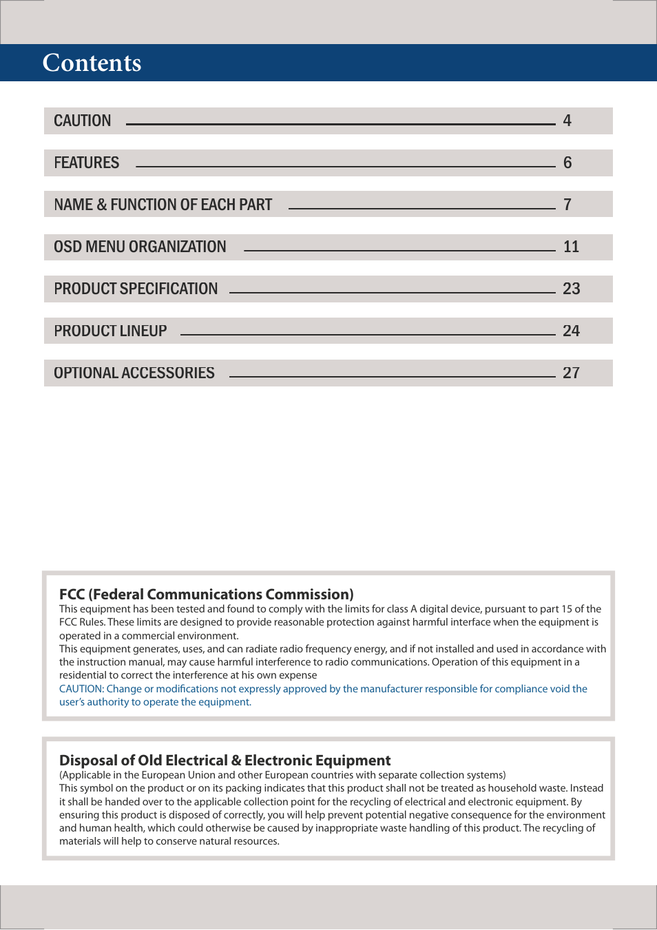 TVLogic LQM-071W User Manual | Page 3 / 24