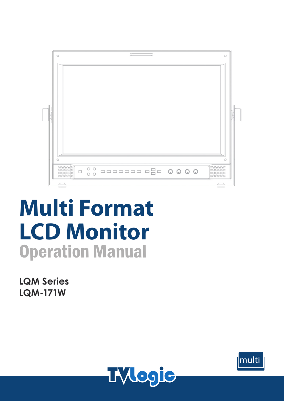 TVLogic LQM-171W User Manual | 28 pages