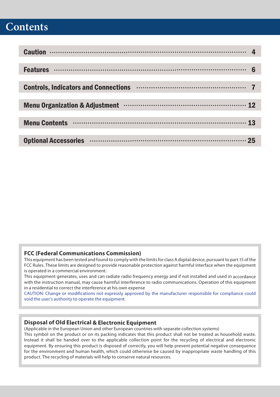 TVLogic LQM-171W User Manual | Page 3 / 28