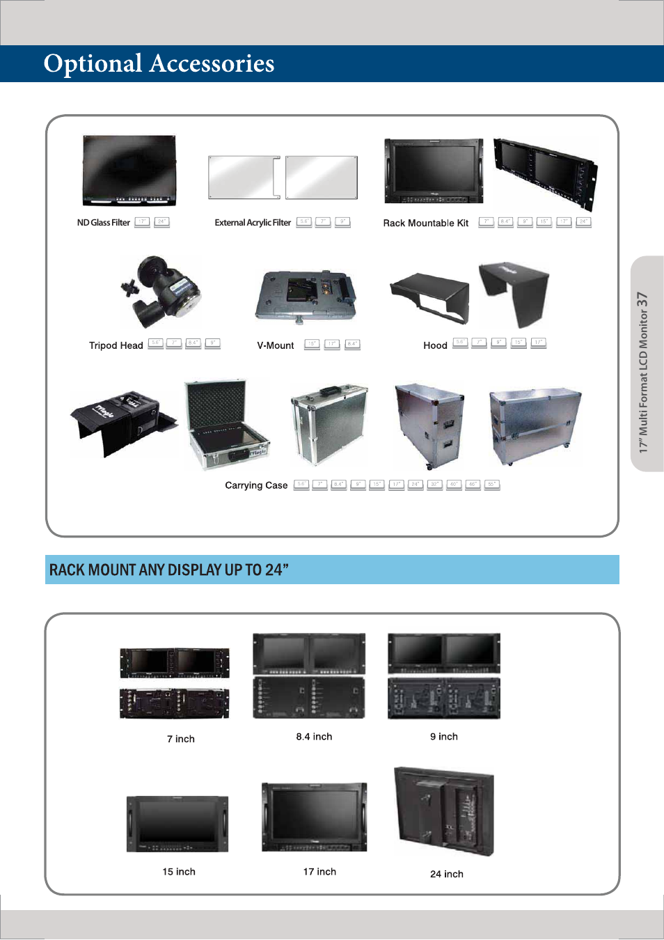 TVLogic LVM-091W-M User Manual | Page 37 / 40