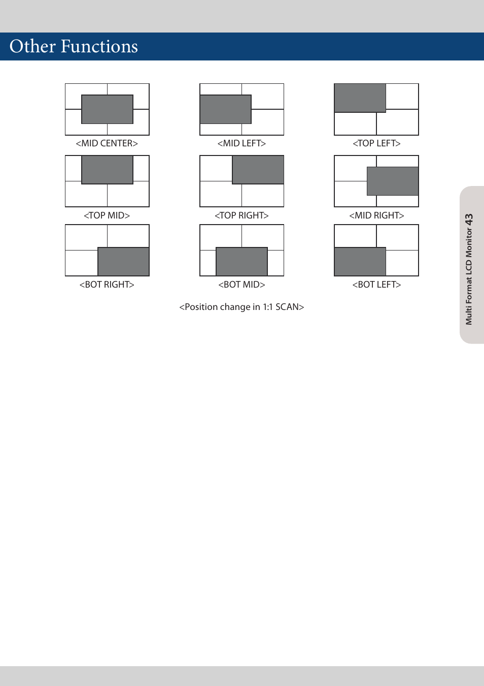 Other functions | TVLogic LVM-173W-3G User Manual | Page 43 / 56