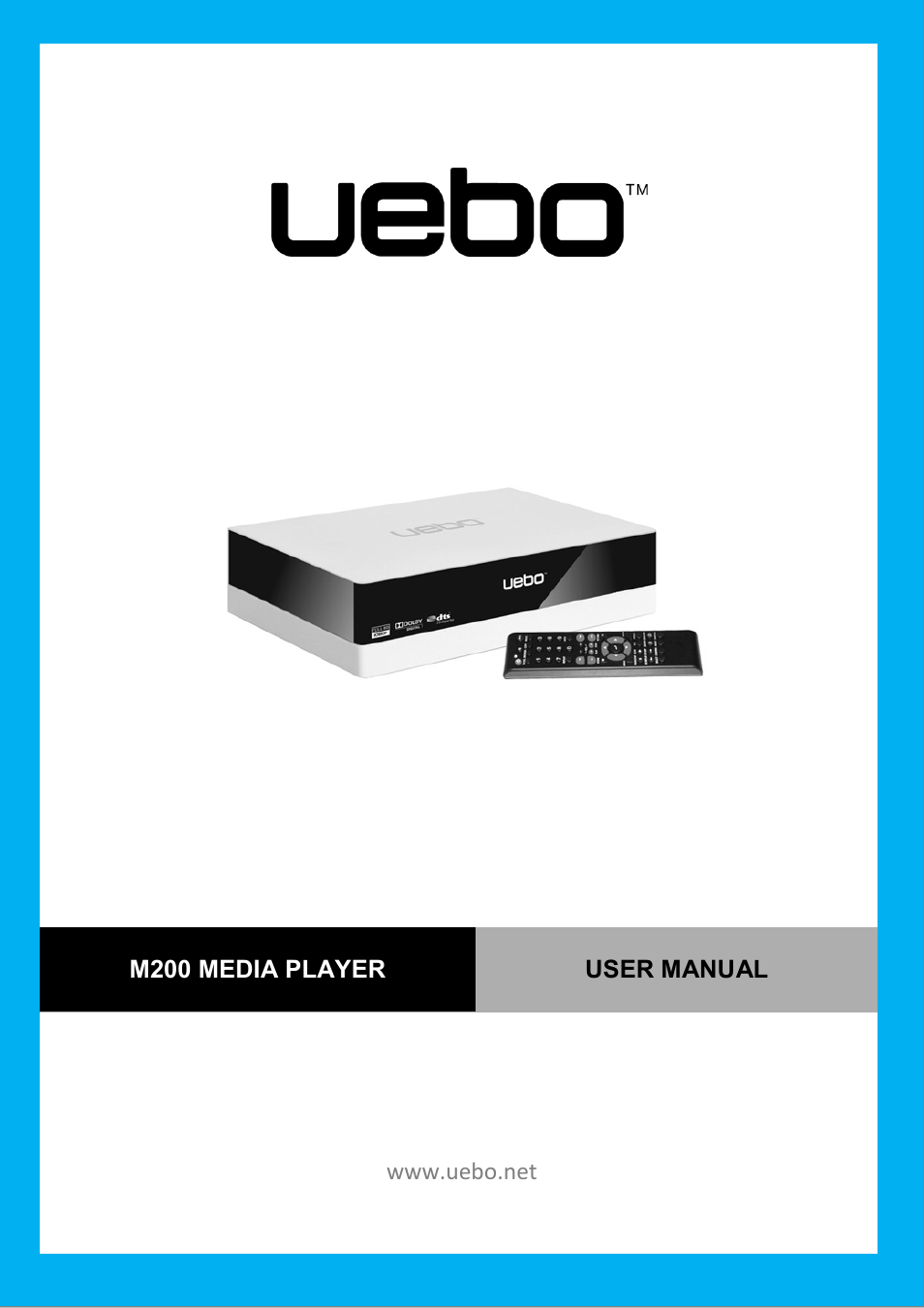 UEBO M200 Networked User Manual | 68 pages