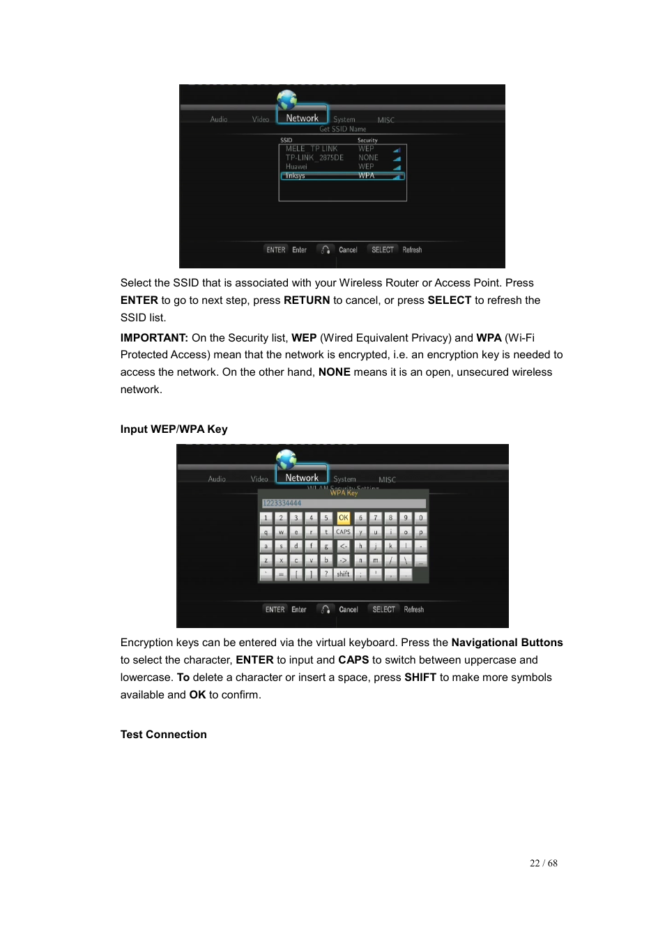 UEBO M200 Networked User Manual | Page 22 / 68