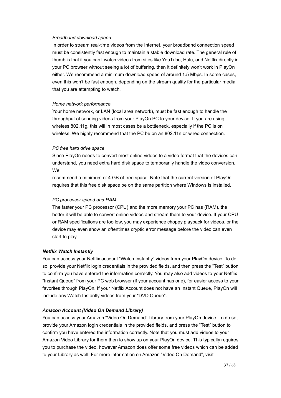 UEBO M200 Networked User Manual | Page 37 / 68