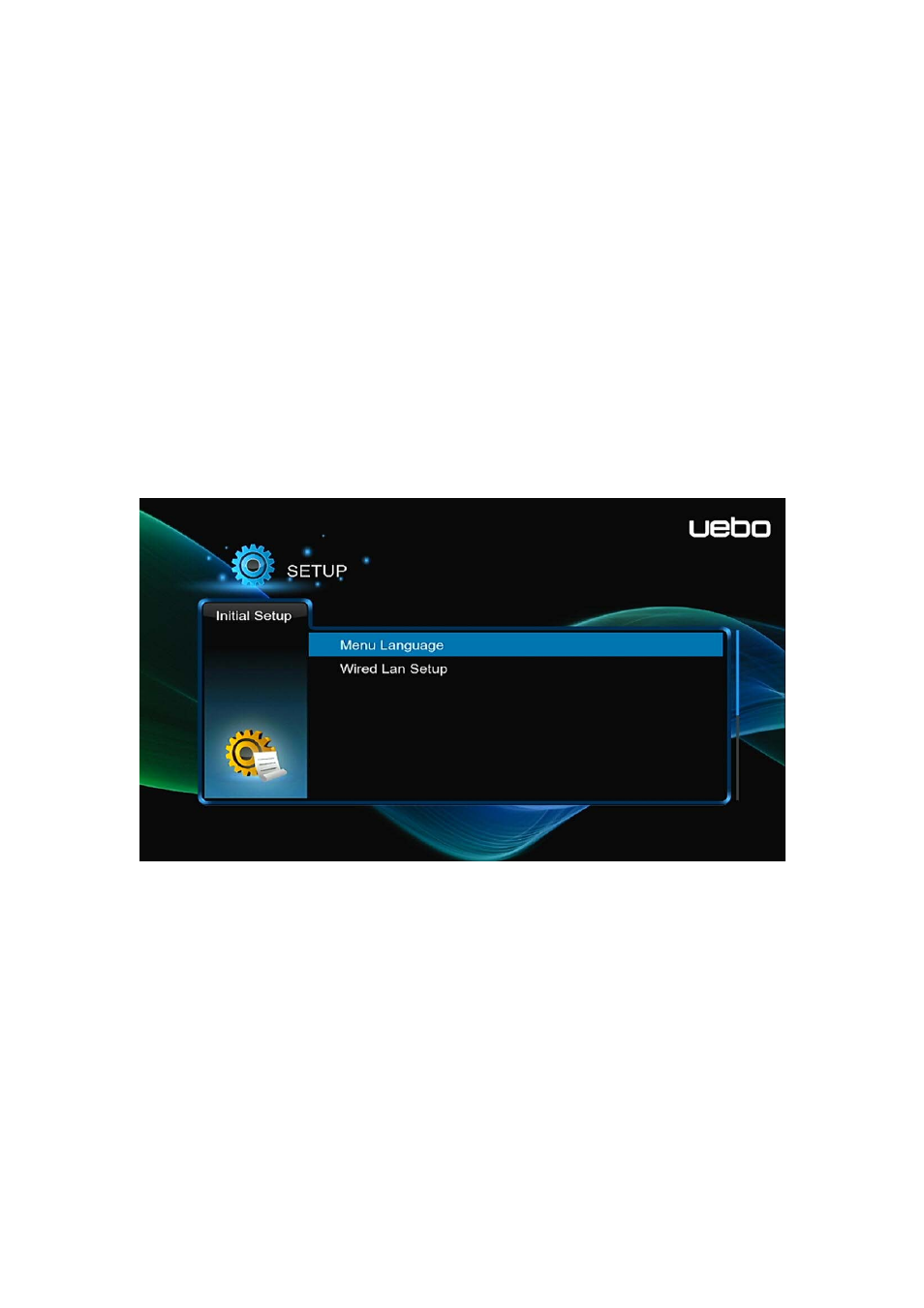 1 power on / off, 2 menu language, 3 hdd format | UEBO M400 WiFi 1080p User Manual | Page 12 / 59