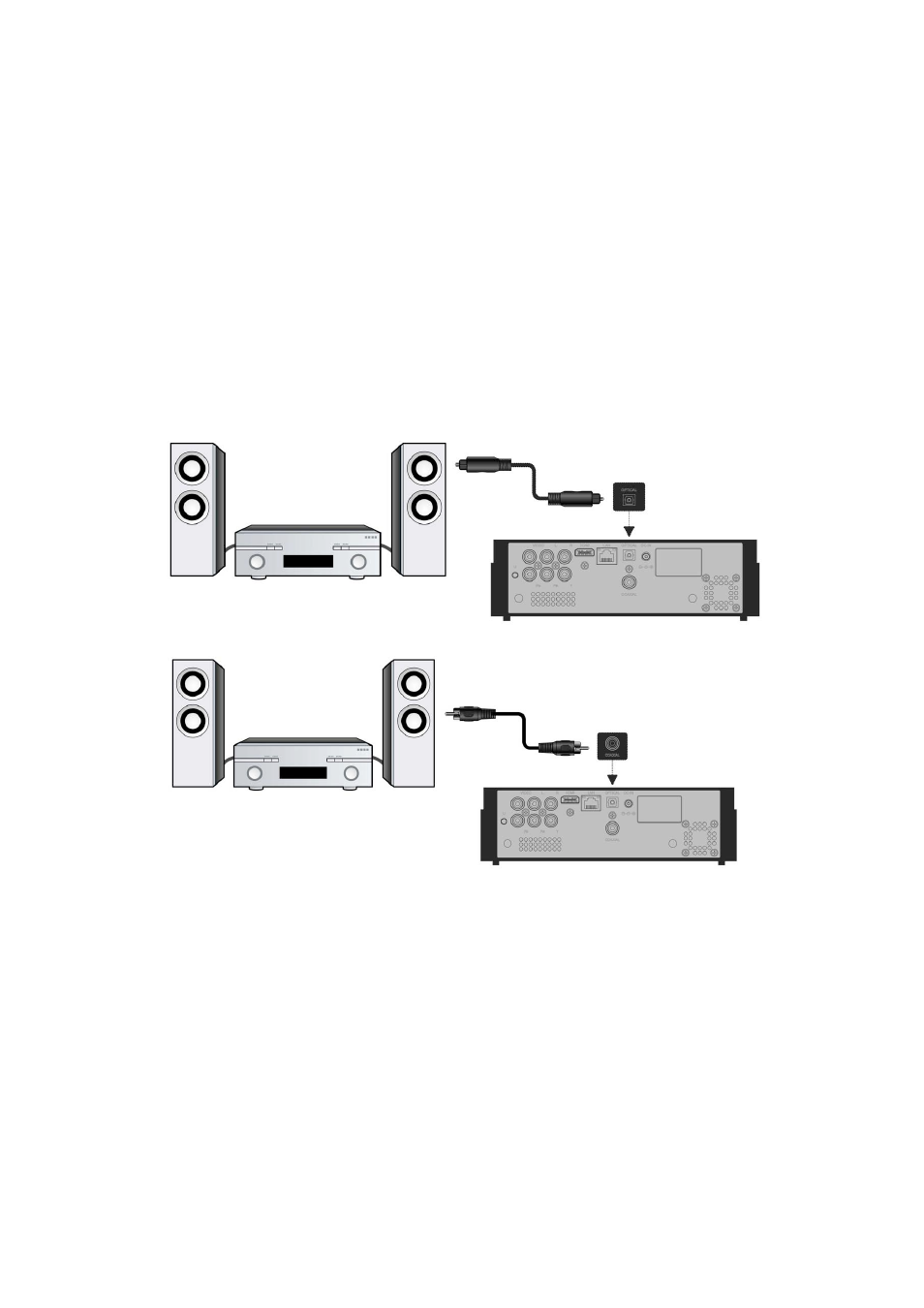 5 digital audio device connection, 6 connecting to a lan | UEBO M400 WiFi 1080p User Manual | Page 9 / 59