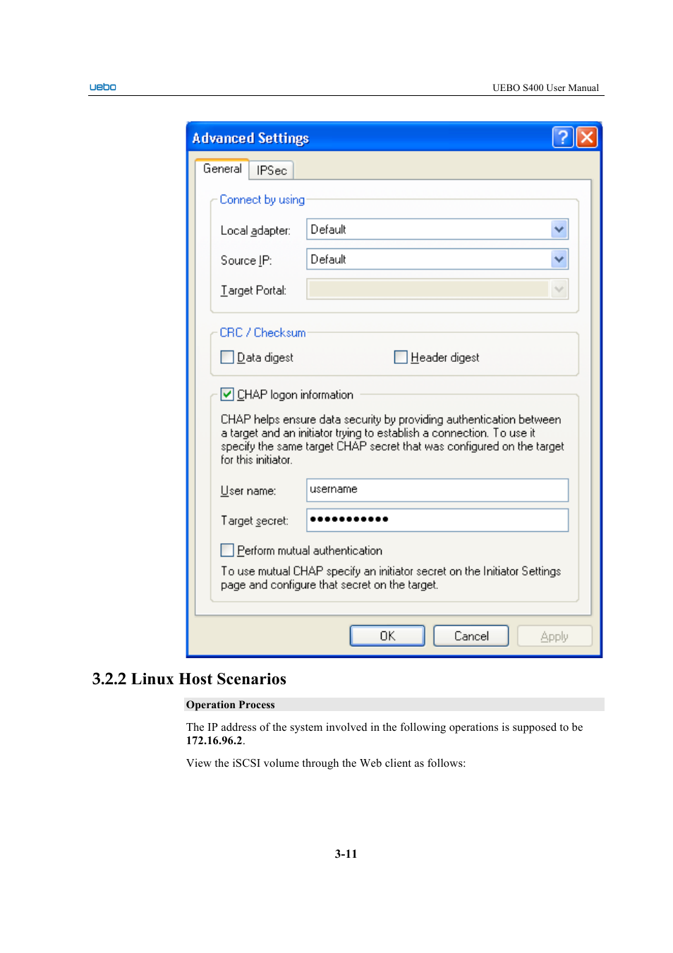 2 linux host scenarios | UEBO S400 User Manual | Page 123 / 155