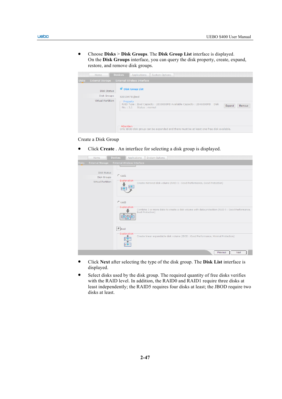 UEBO S400 User Manual | Page 56 / 155
