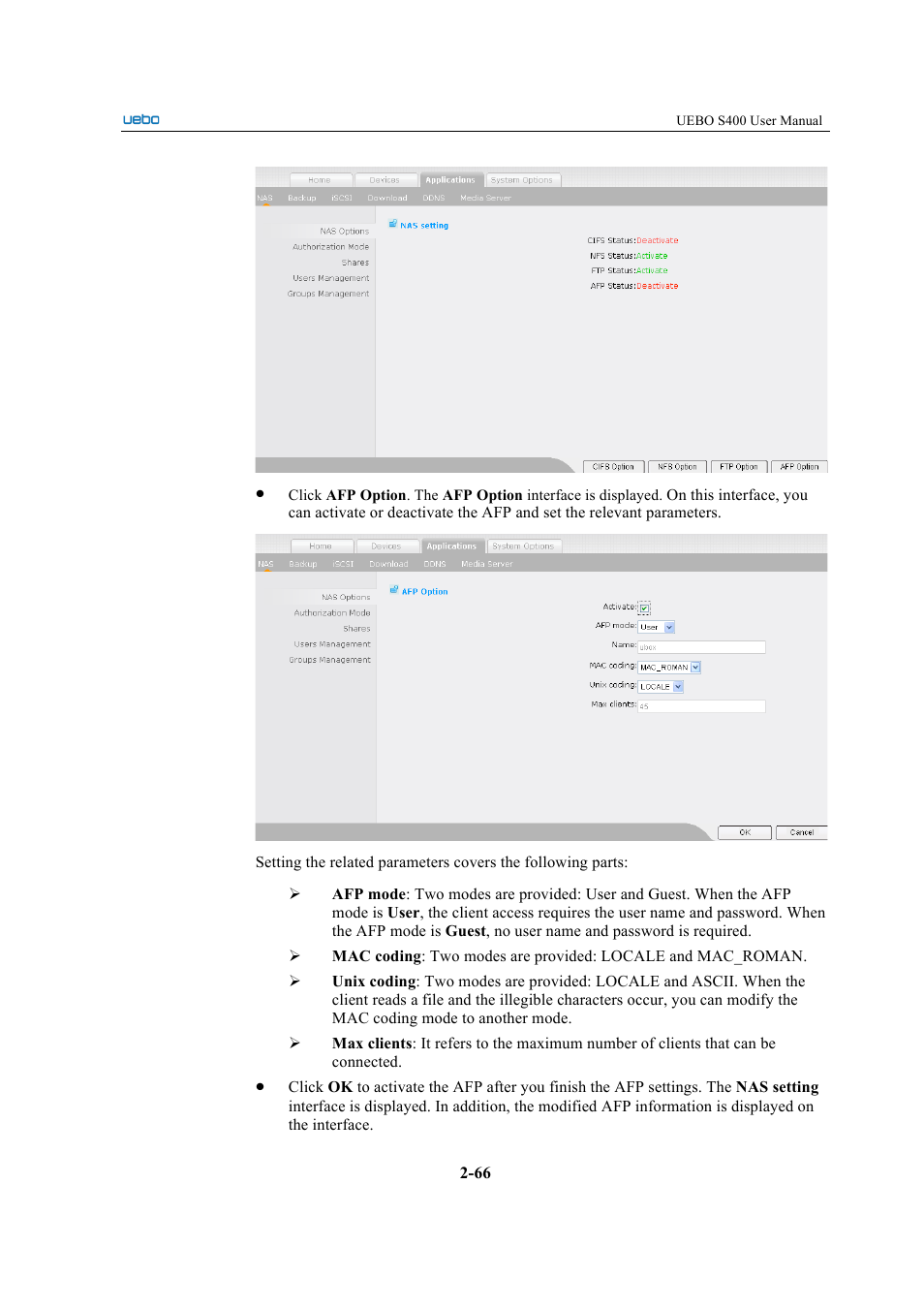 UEBO S400 User Manual | Page 75 / 155