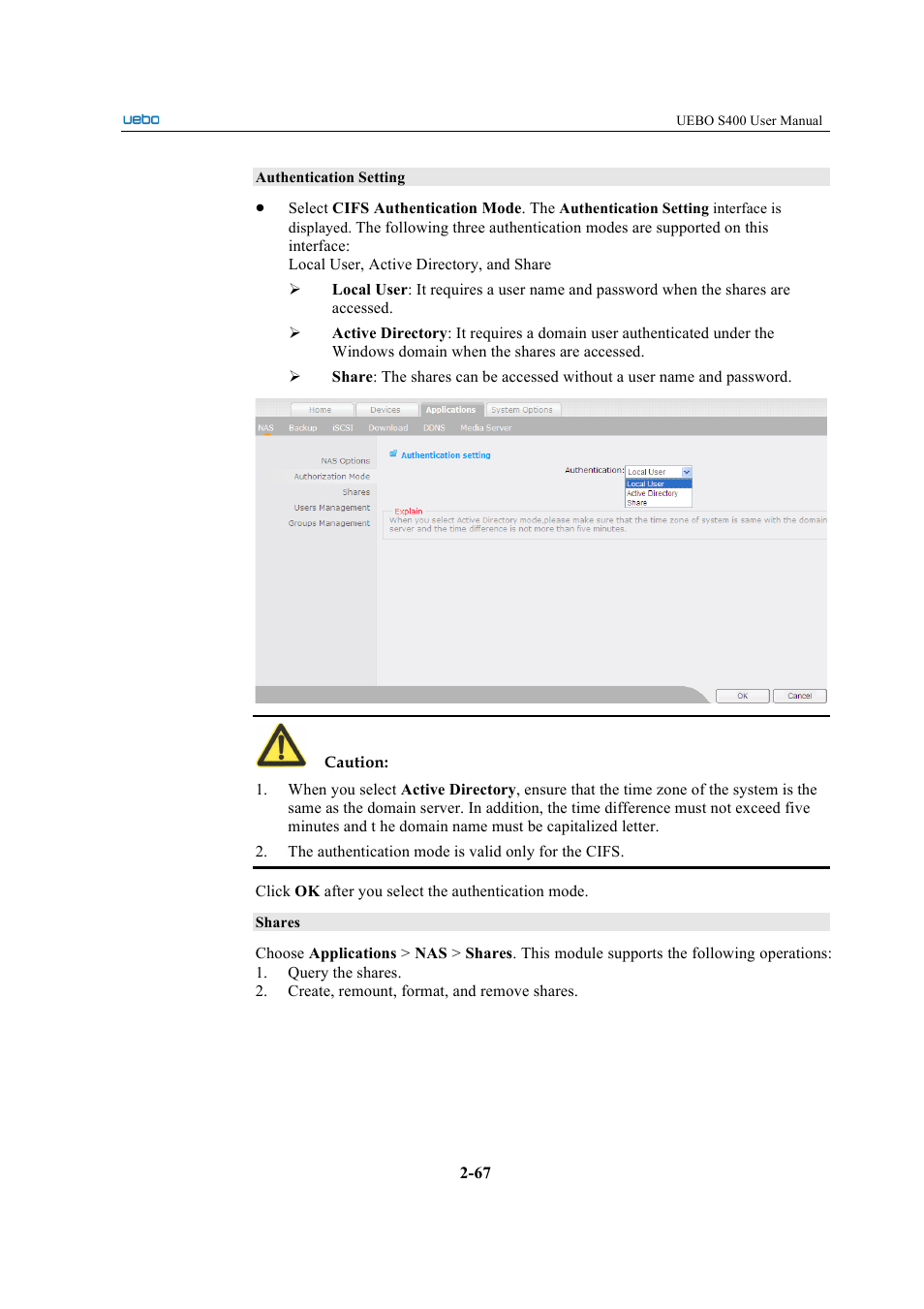 UEBO S400 User Manual | Page 76 / 155