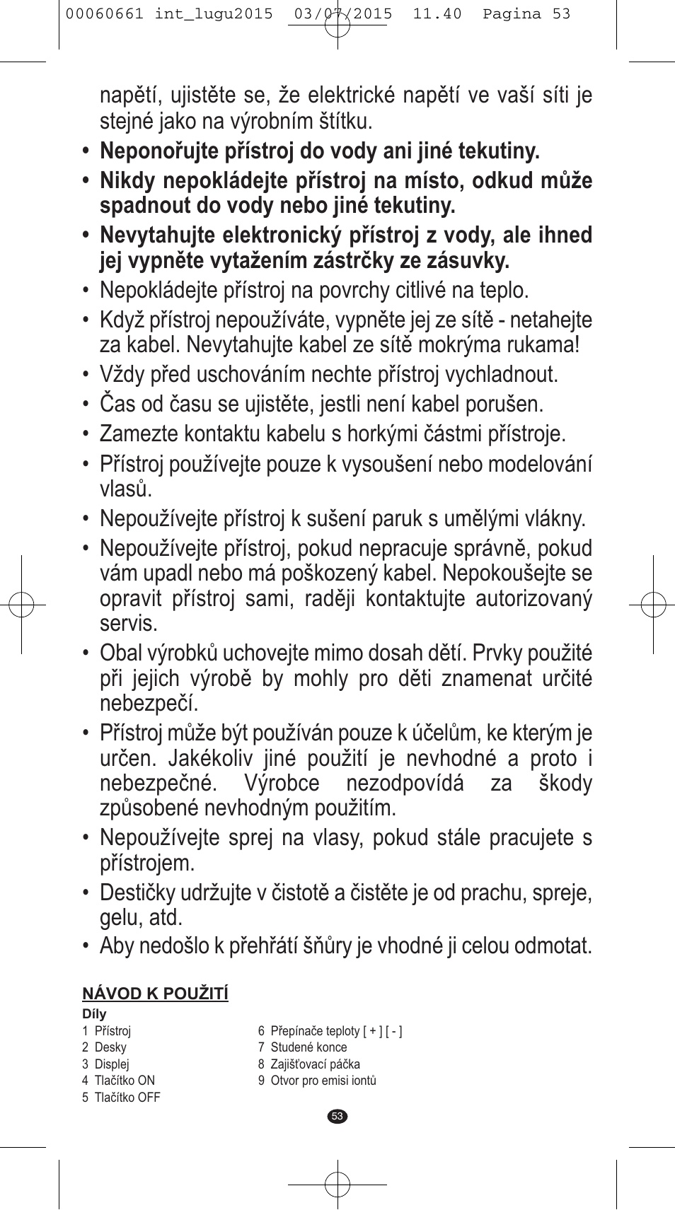 VALERA Wave Master Ionic User Manual | Page 51 / 94