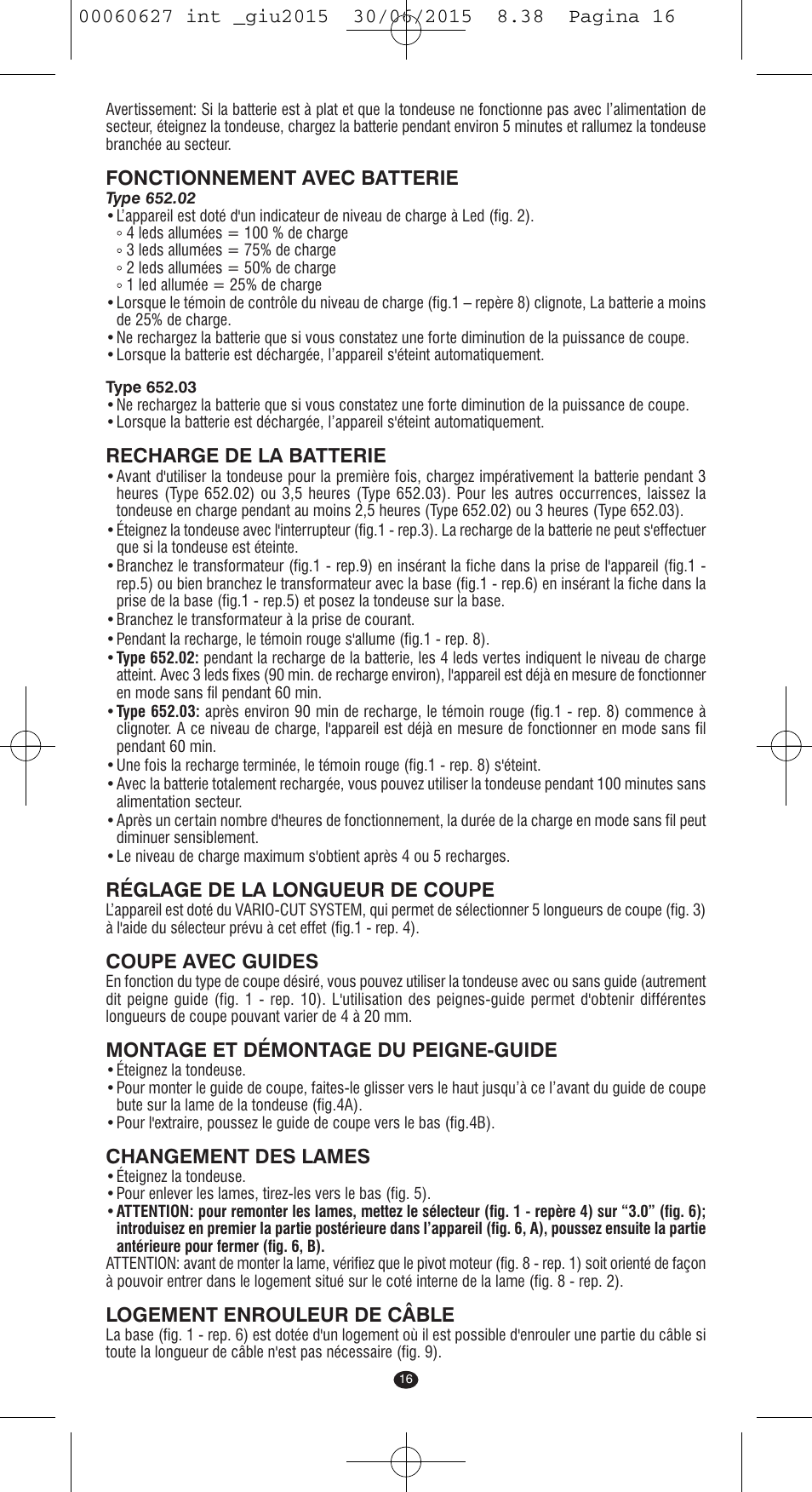 VALERA X-MASTER User Manual | Page 12 / 98