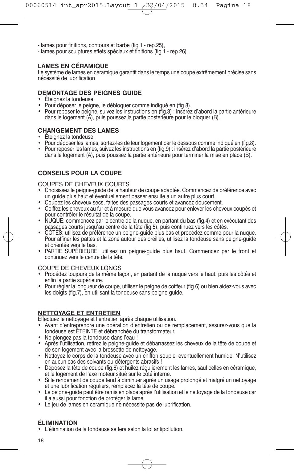 VALERA T-BLADE PROFESSIONAL User Manual | Page 14 / 106