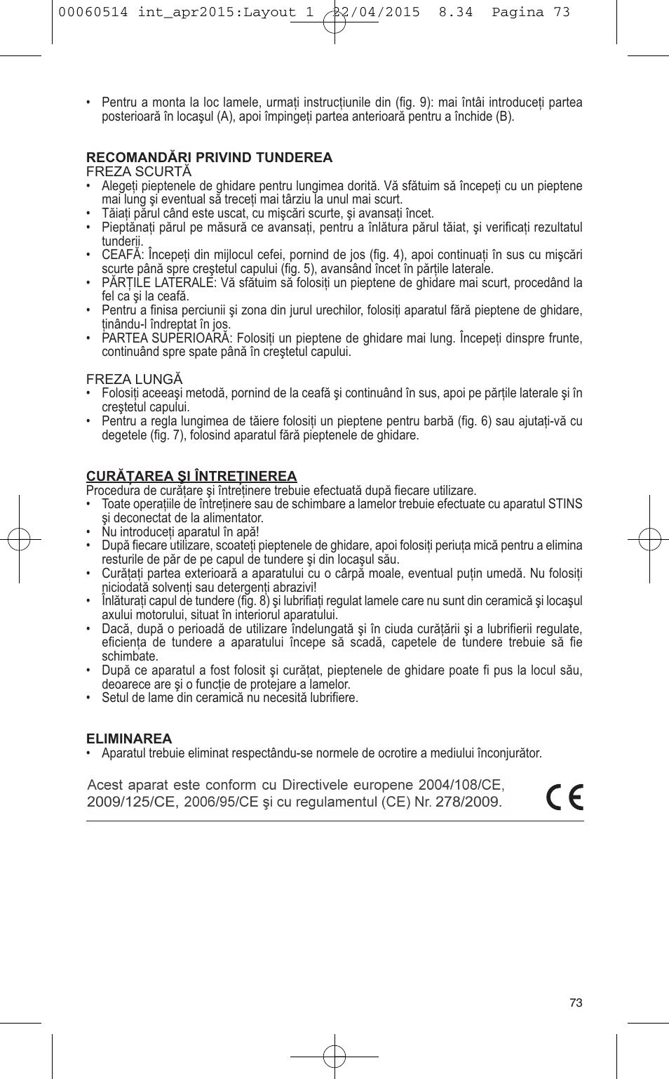 VALERA T-BLADE PROFESSIONAL User Manual | Page 69 / 106